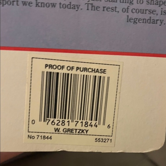 1998 Edition Starting Lineup Hockey Figure - Picture 3 of 3